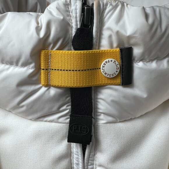PARAJUMPERS Tilly - Hooded Down Jacket PEPPI Off White XS - Picture 6 of 10